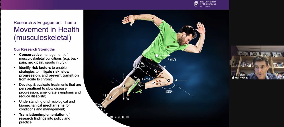 #UQ_Physio <a href="/paulwhodges/">Paul Hodges</a> leading the MiH research and engagement theme here at @UQ_Health - honoured to be a part of this team - <a href="/MichelleD_Smith/">Michelle Smith</a> presenting #UQ_SIRPH work