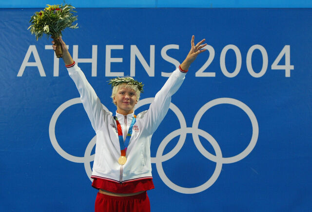 #98A heart of goldIn 2004,  @otyliaswim became the first Polish woman to win an Olympic gold in swimmingShe did something exemplary post her return to her hometown- she auctioned her  for 82000 USD and donated the entire amount to Wrocław's Children's HospitalA true icon