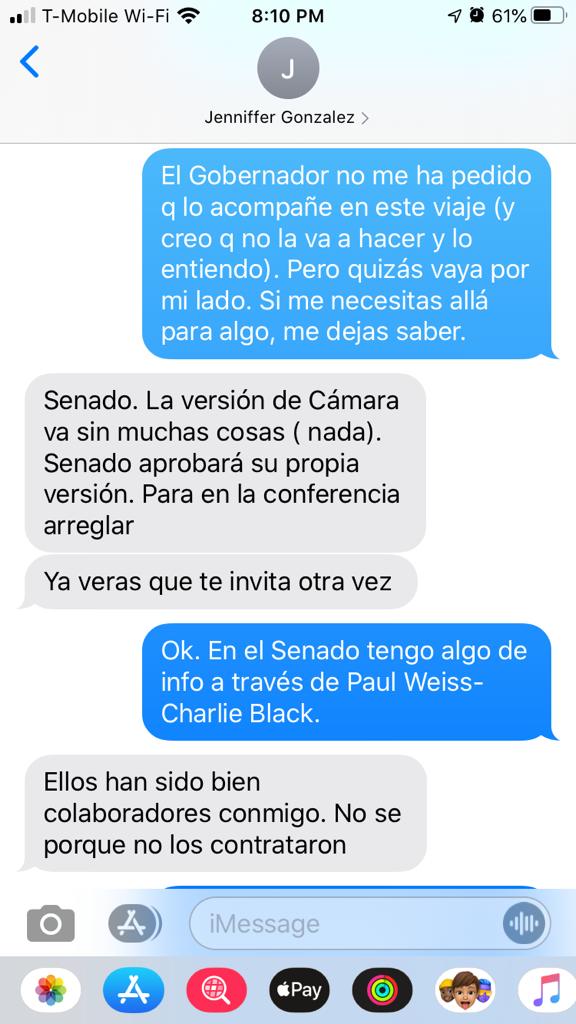 anibalacevedo's tweet photo. AQUI MIS TEXTOS CON @Jenniffer2012 en el 2017. Juzgue usted. #DebateWAPA https://t.co/LZ3CIkXKIb