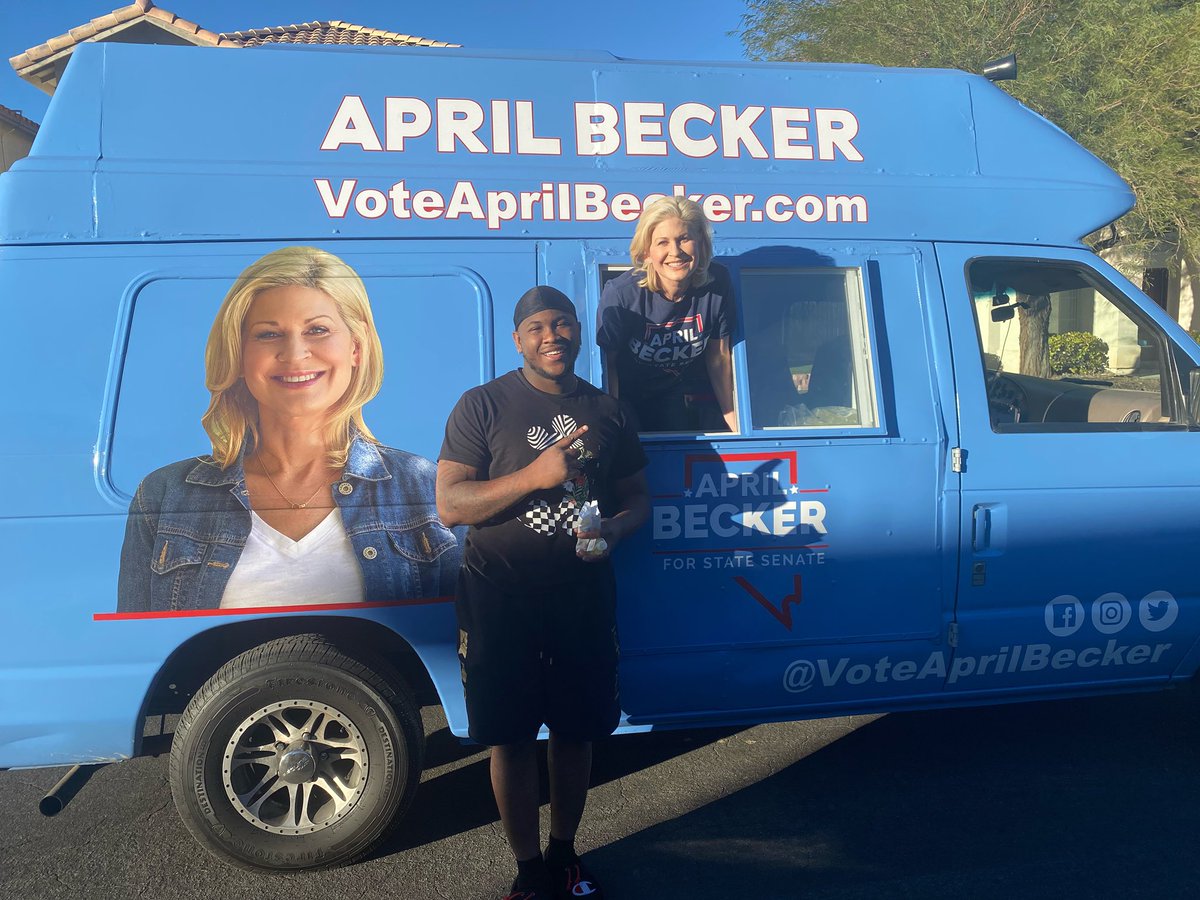 VoteAprilBecker's tweet photo. I’m working hard every single day to put Nevadans first. Early voting ends on Friday, October 30th. I hope I can count on your vote. #VoteApilBecker #Becker4Nevada https://t.co/VnD6SJtwah