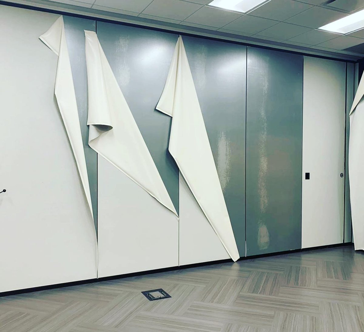 aa_wall_cover's tweet photo. One of the best feelings in the world is that of completing a successful project/design. 
#operablepartitions Provide so many possibilities to a room, making them a great design solution. 
@aawallcoverllc We specialize in keeping this systems performing at their best. https://t.co/5Iqr3iUH2M