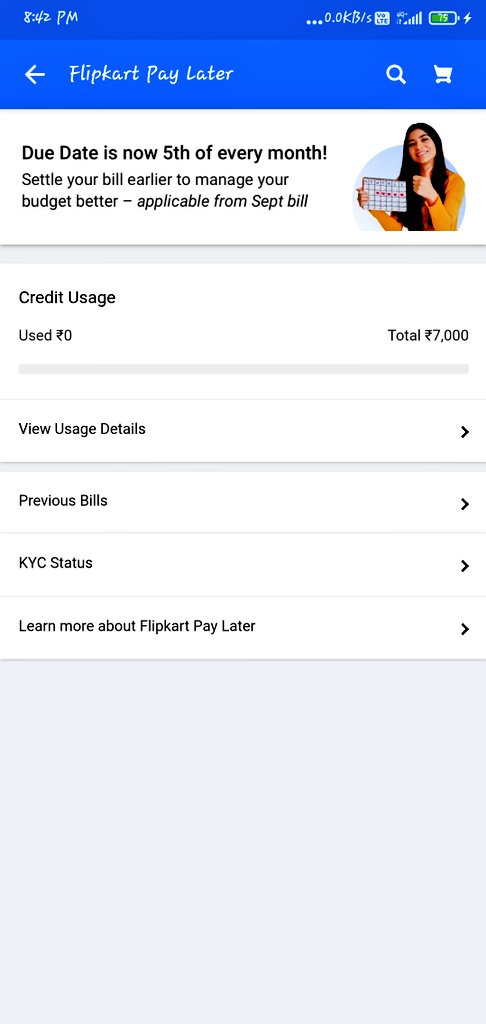 ssanthu96's tweet photo. @flipkartsupport @Flipkart
Dear Flipkart team i m eligible for flipkart later option but i am unable to use it.
Please resolve the issue asap. https://t.co/6hkX56Uhyp