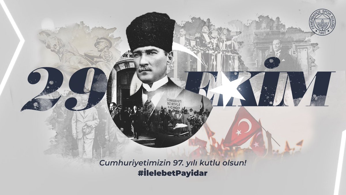 Fenerbahce's tweet photo. #İlelebetPayidar 🇹🇷 https://t.co/30QqR5XheR