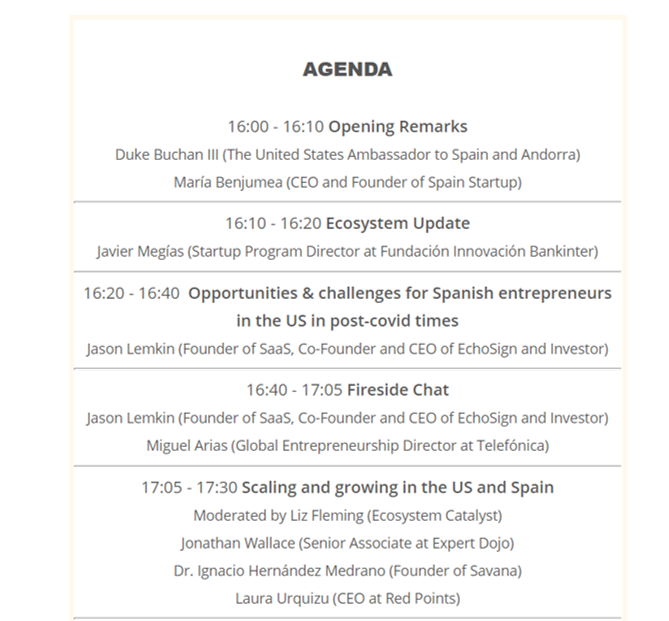 USembassyMadrid's tweet photo. No te pierdas #IN3Spain @south_summit este año con la intervención destacada del inversor y empresario Jason Lemkin @jasonlk que hablará sobre #ScaleUps y de cómo irrumpir en el mercado estadounidense.📈🇺🇸 https://t.co/D6ptUhgg0m