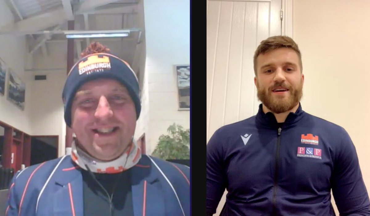 BruceAitchison's tweet photo. Another happy night spent in the company of good people &amp; the #RugbyFamily

Thank you @EdinburghRugby for the opportunity. 

Happiness is Egg Shaped at Home 

#FatHeid https://t.co/rASPBlNobc