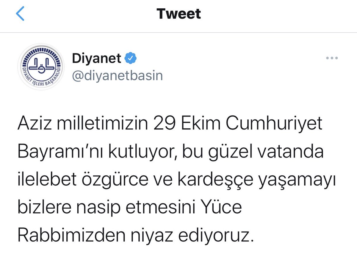 Bu rejimin en sâdık kölesi; DİYANET’tir. 

—Üstad Kadir Mısıroğlu—

<a href="/diyanetbasin/">T.C. Diyanet İşleri Başkanlığı</a> 😡