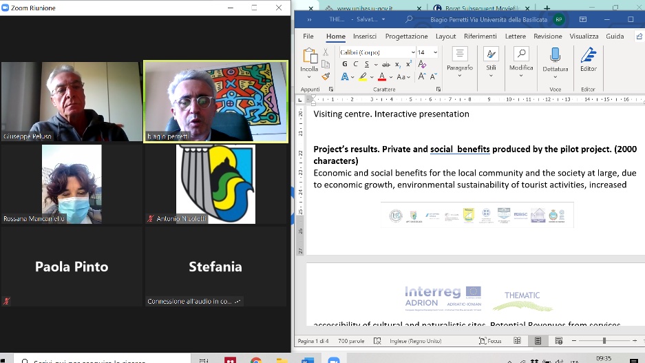 ThematicADRION's tweet photo. Online bilateral meeting for Pilot Project design with @Basilicata_Tur  was held on 22nd of October.
#Adrion #Interreg #InterregAdrion #pilotproject https://t.co/vZNKesICVd