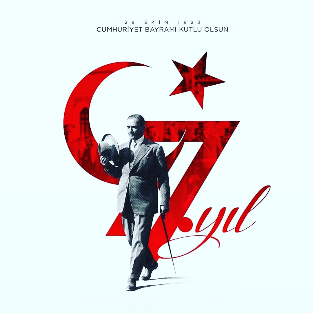 "Eğilmez başımıza taç yaptık hürriyeti,
Zaferle kalbimize yazdık Cumhuriyeti"
29 Ekim Cumhuriyet Bayramımız kutlu olsun🇹🇷🇹🇷 Ebediyette intikal etmiş başta,Ulu Önder  Mustafa Kemal Atatürk'ü,Silah Arkadaşlarını ve Tüm Aziz Şehitlerimizi Saygıyla Anıyoruz.<a href="/NKapanoglu/">Nuri Kapanoglu</a>
<a href="/MemSiverek/">Siverek MEM</a>