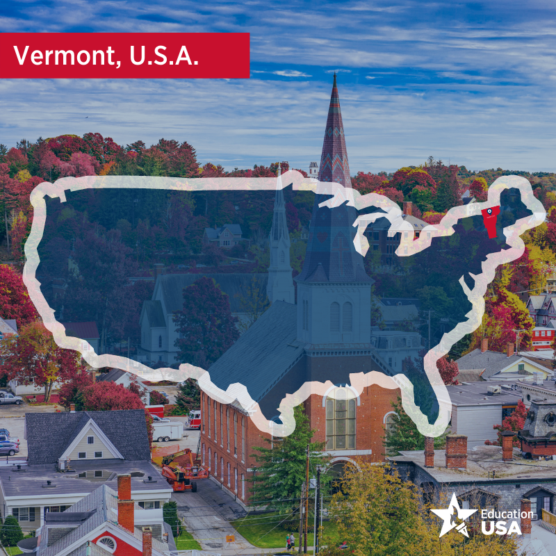 educationusanz's tweet photo. Study in Vermont! This landlocked state is covered by forests (over 70%!), mountains, valleys, and lakes.  In addition to the state’s natural beauty, students can study at one of Vermont’s 17 colleges and universities. Learn more → https://t.co/erhovgViy5 https://t.co/2Kv7eb0U6J