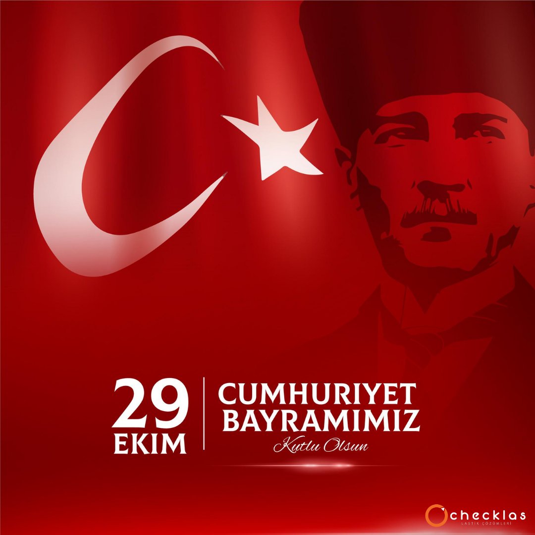 ChecklasTR's tweet photo. En büyük bayramımız, Cumhuriyetimizin 97. yılı kutlu olsun. Cumhuriyeti bize emanet eden ulu önderimiz Mustafa Kemal Atatürk ve tüm şehitlerimizi saygı, minnet ve özlemle anıyoruz. Yaşasın Cumhuriyet. https://t.co/yfjbLvJ1XJ
