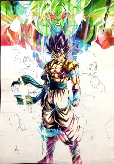 ブロリーも塗り終わったよ✨ 
