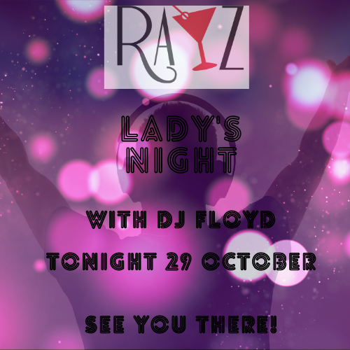 #Thursday@RatzBar
#LadysNight
#SeeYouThere