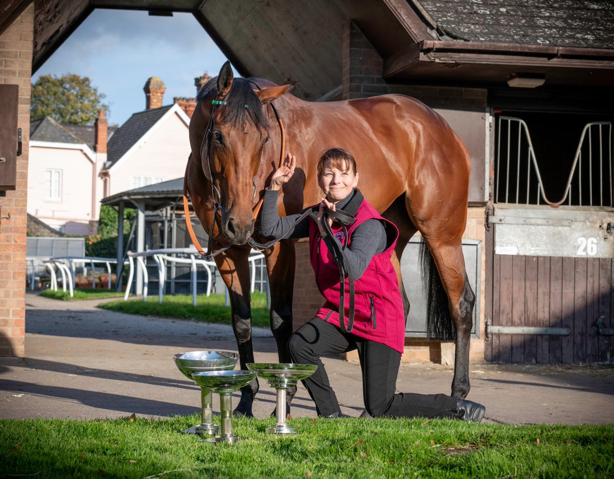 MelanieSauerPh1's tweet photo. Legend #ONEMASTER looking amazing after her historical 3rd win in the G1 Prix de la Foret @paris_longchamp. And she knows how special she is!!! Elena who looks after her, Jason her rider & the team at Somerville Lodge could not be prouder of the super mare. Next stop BC 🇺🇸 https://t.co/6jafsEjrRq