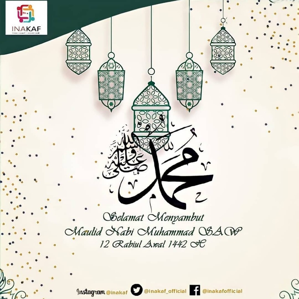 inakaf_official's tweet photo. .
Selamat memperingati hari
Maulid Nabi Muhammad SAW https://t.co/MLIpFJqVx6