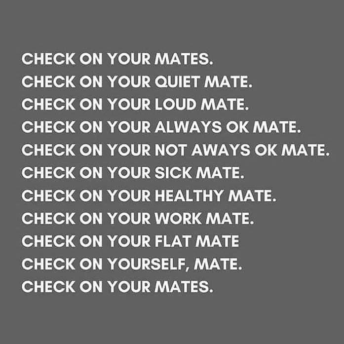 UWSPGDESEC's tweet photo. #checkonyourmates #ItsOkayToNotBeOkay
#beinyourmatescorner
(Photo Credit: Chasing Starlight) https://t.co/Yx0fQGVZDf