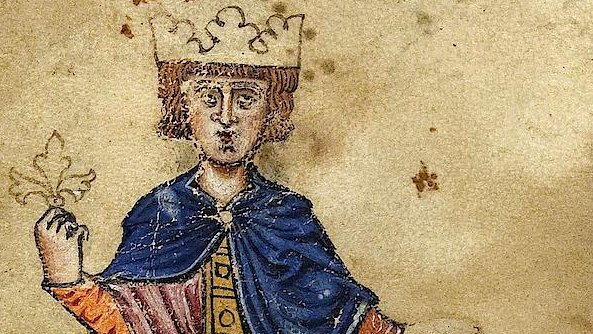 Frédéric II Hohenstaufen est empereur du Saint Empire romain germanique de 1215 à 1250. Son règne, à la fois brillant et très mouvementé, marqué notamment par l'opposition aux communes italiennes et à la papauté, a fait de lui un personnage entouré d’une aura légendaire.