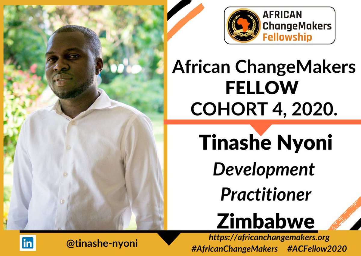 NyoniTyna's tweet photo. Every achievement is remarkable. It compels us to higher achievement.

#AfricanChangeMaker #ACFellowCohort4 #ACFellowship2020
#GameChanger https://t.co/fmQyTSh5wP