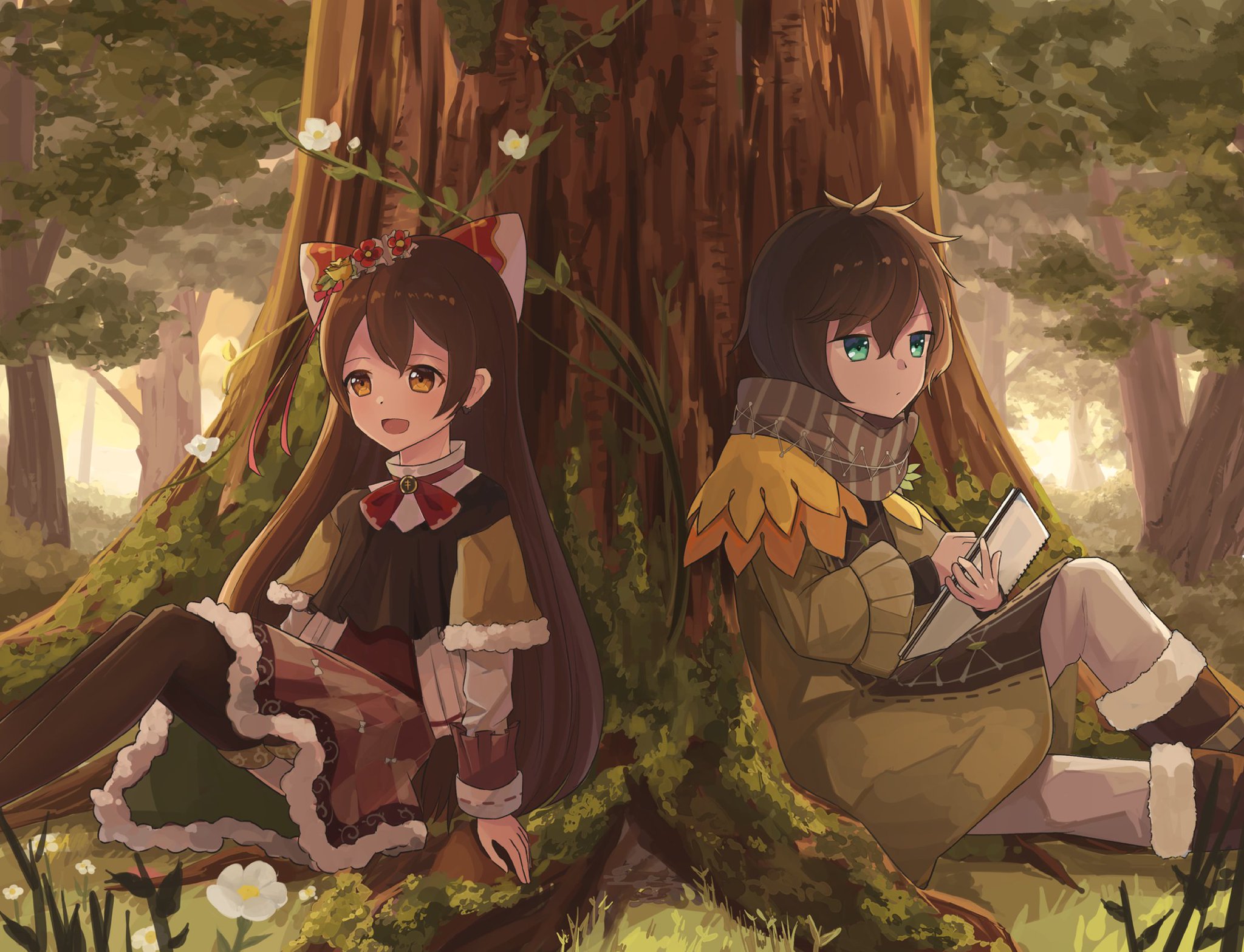 まじゅ メルストお絵かき