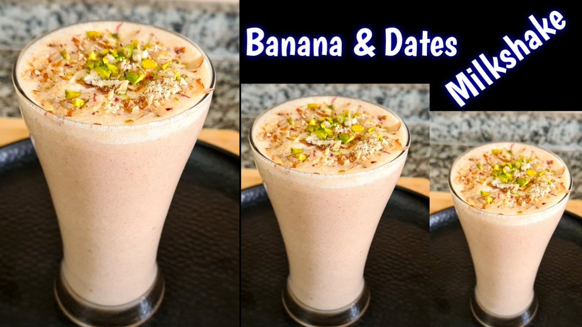 recipesbyrubi's tweet photo. Banane Milkshake With Dates
@recipesbyrubi #bananamilkshake
#datesmilkshake #healthymilkshake
#foodies #milkshake #healthy
#Trending #Summerspecial
Full video link:-
https://t.co/EqG7HkrJWZ https://t.co/HuKZu2e9lT