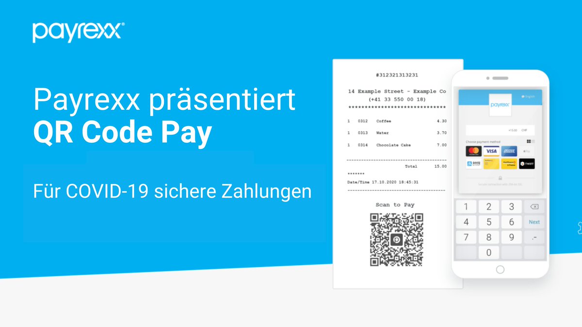 Bieten Sie Ihren Kundinnen und Kunden auch vor Ort mit QR Code Pay eine hands-free, sichere Bezahlung!

Blogbeitrag: bit.ly/3e3uJrG

Tutorial: bit.ly/34AF0bK

#qr #payment #kontaktlos #bezahlen #swissmade"