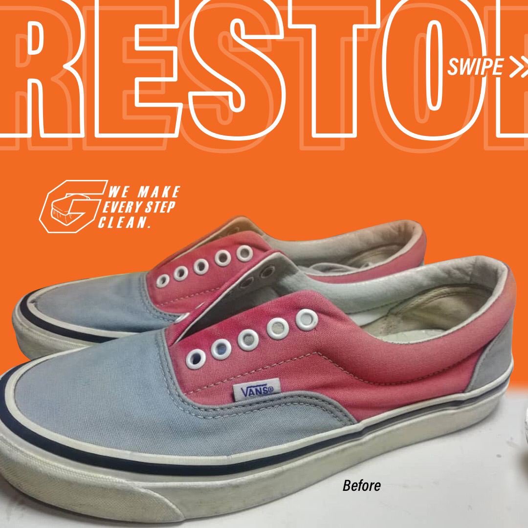 gosyokshoespa's tweet photo. Jangan buang kasut tuh dik oi!
Kasut korang dah pudar? Kasut kesayangan zaman dulu dulu. Boleh settle dgn service kami
Jgm lupa bgtau kawan kawan 😂
#gombak #shoespa #shoecleaning #sneakercleaning #shoecare #sneakercare #sneakerheads #cucikasut #midsole #kedaicucikasut https://t.co/VCGaJNyznL