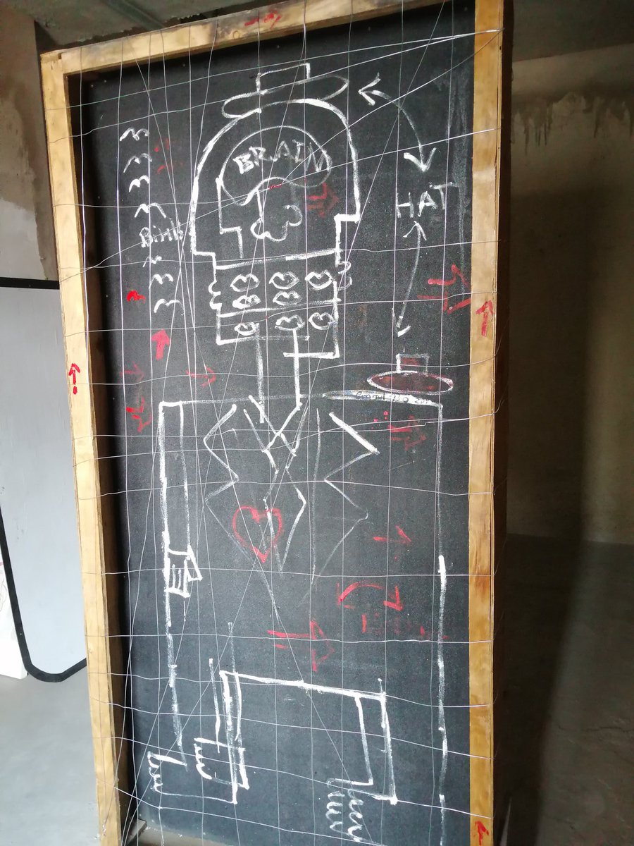 conradbo's tweet photo. Calculated Chaos in the Superblur Art Movement. Sculpture execution according to the Manifesto of the Superblur Art Movement #janetsobelfication #picassofication #fication #superblurart #superstrokeart #conradbo #calculatedchaos #calculatedchaosart #antisingularitytheory https://t.co/owMTX1BhXt