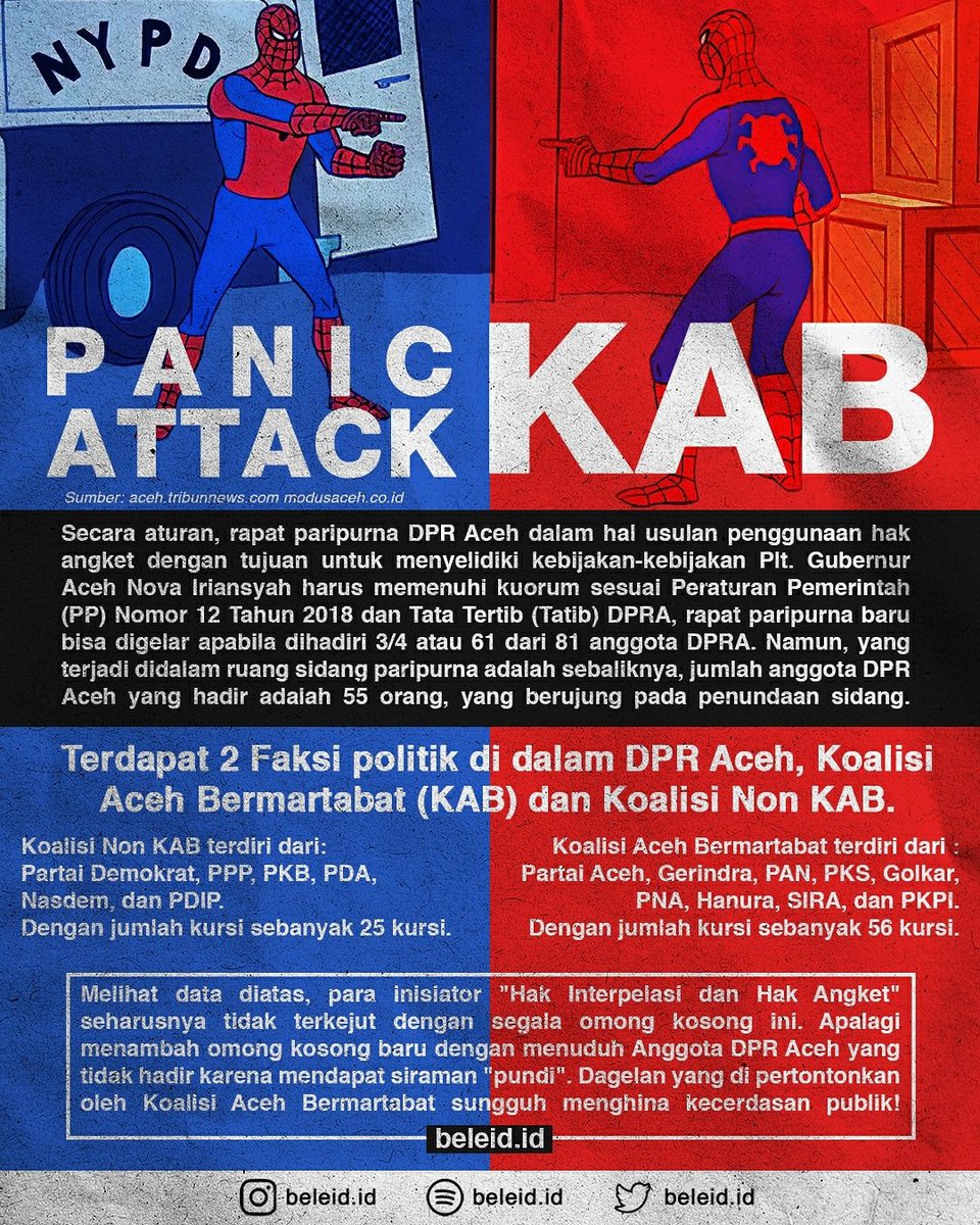 BeleidId's tweet image. Selamat siang dunia tipu-tipu 😊

#beleid #aceh #dpra #gubernur #partaiaceh #hoax #fitnah #scapegoat #politik #kebijakan #ekonomi #pembangunan #milenial #infografik #keputusan #ilmupolitik #media #pemerintah #anakmuda #cucitangan #pakaimasker #jagajarak #hindarikerumunan #covid19
