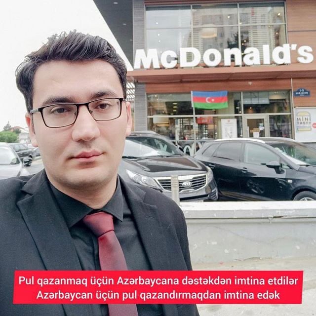 SevilSevinc12's tweet photo. #karabakhisazerbaijan #karabakhstrong #stopwar #xeberaz #xeber #news #nyt #stoparmenianagression #stopwar #people #azerbaycan #turkiye #pakistan #McDonalds https://t.co/nHnHhsDVF8