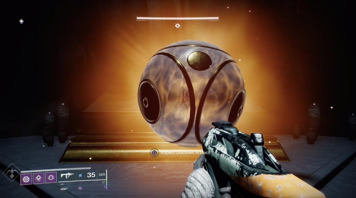 WiseCrusader78's tweet image. I must admit... if I wasn't playing #BO3 intensively, I would never have noticed that. Since most of the achievements are in #ShadowsOfEvil (Zombie) I was forced to take notice of this Summonig Key. You can compare it with the mysterious artifact from #Destiny2. Nice rip-off 😉