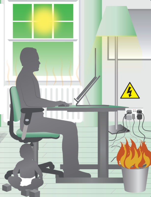 KLchemistry's tweet photo. I'm doing the "working from home" H&S course... and this came up... #CaptionThePicture https://t.co/cn1708eYtr