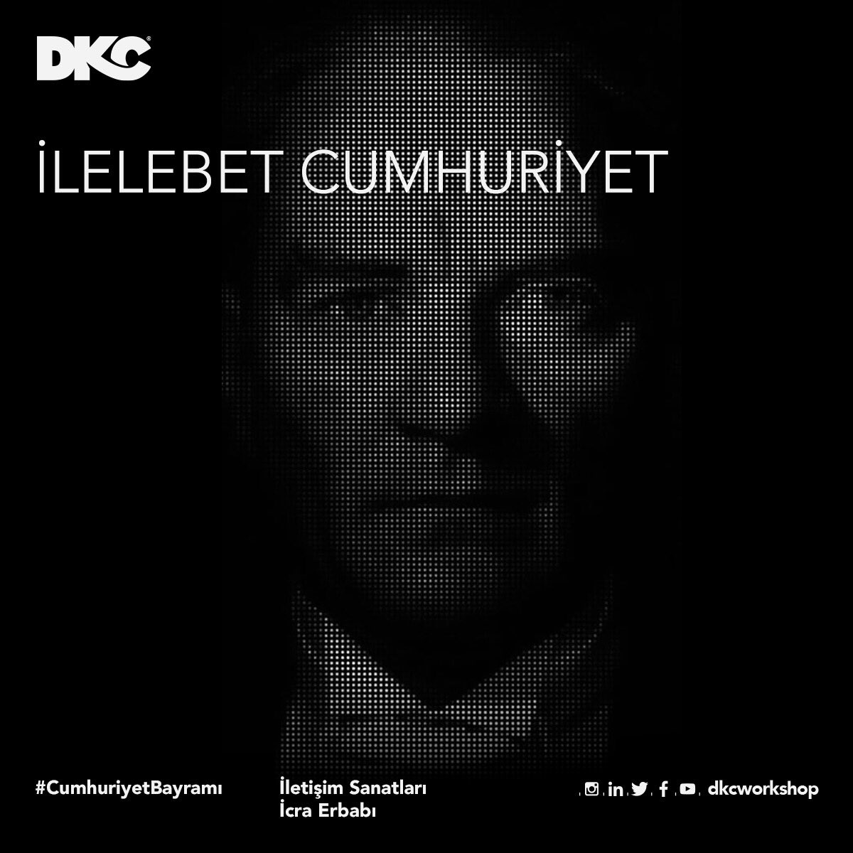DKCistanbul's tweet photo. Eşsiz inkılabımızın ölçüsüz büyüklüğünü bütün milletce kutladığımız gün. 
İlelebet #Cumhuriyet 

#29Ekim #Cumhuriyet #CumhuriyetBayramı #Atatürk #Cumhuriyet97Yaşında https://t.co/8Owpb5yMUL