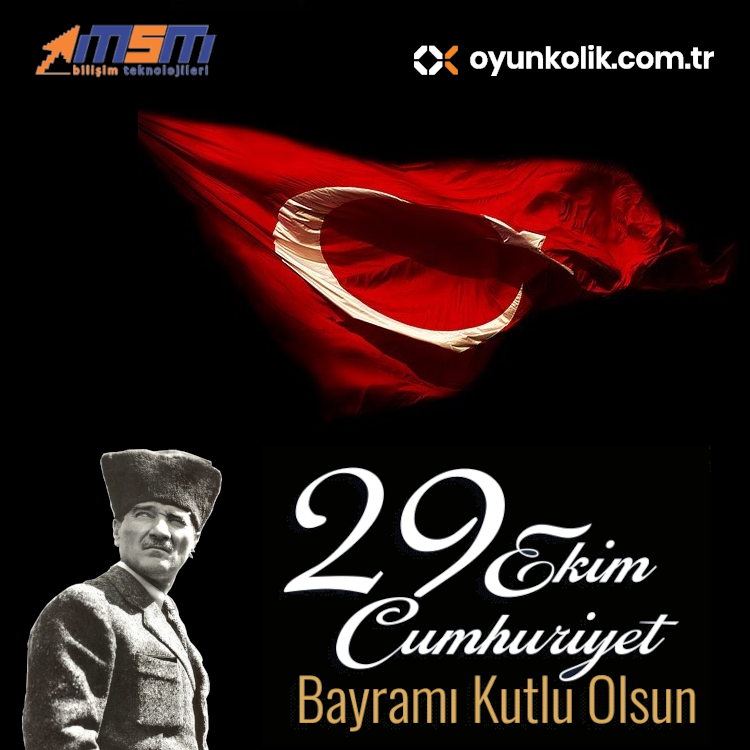 BilisimMsm's tweet photo. Cumhuriyetimizin 97. yıl dönümü kutlu olsun.

#29Ekim #CumhuriyetBayramı #CumhuriyetBiziz https://t.co/YPZuymN78H