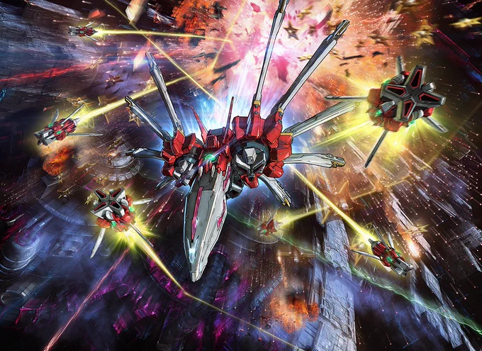 本日 Nintendo store にて、ダウンロード開始の『Crimzon Clover - World EXplosion』のメインビジュアルを描かせていただきました。早速プレイしてみましたが、シューティングの醍醐味と言える爽快感を存分に味わえるゲームです!是非プレイしてみてください。
https://t.co/p4MkYBdmBZ 