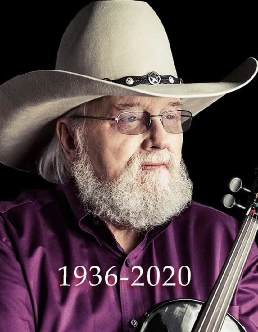 Happy Heavenly Birthday to my pal, Charlie Daniels. An icon, a legend, and a patriot.  