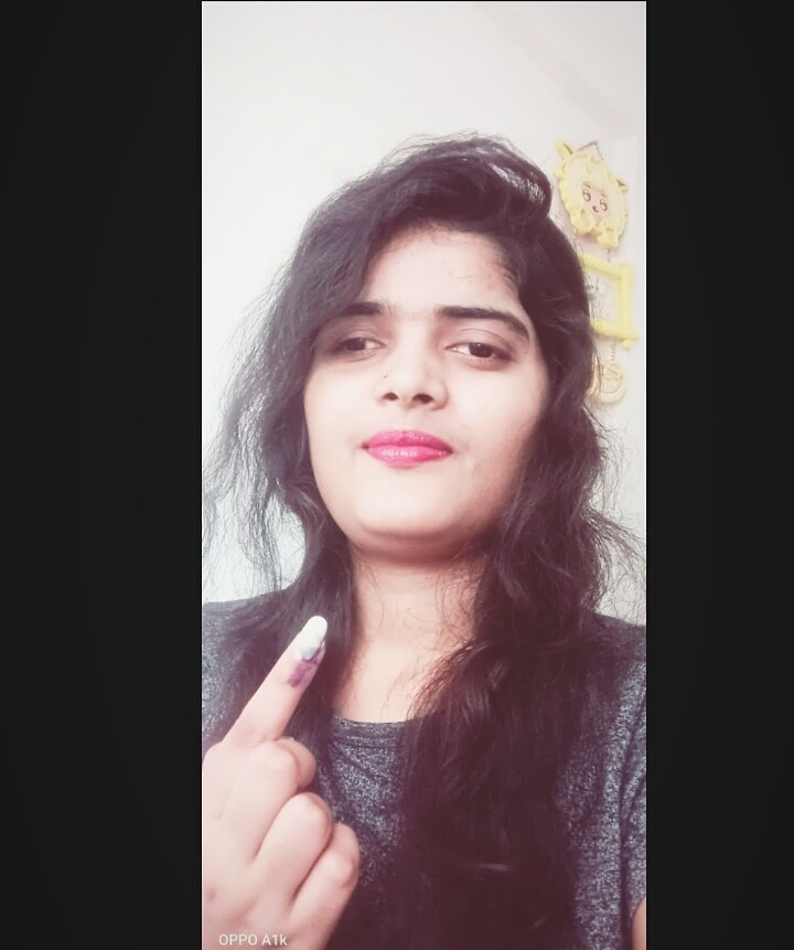 imAsingerNisha7's tweet photo. #myfirstvote 

#BiharElections #BiharElections2020 #VoteOnBihar #VocalForLocal #Vote2020 #voting #BiharAssemblyElection2020 #bihari #Patna #VotersAssemble #voters #Trending #newtweet #Viral #indianvoter #Indian #beautiful #girlslove #Cuties #cute #voteforbihar #Assembly https://t.co/MckmNxUUNh