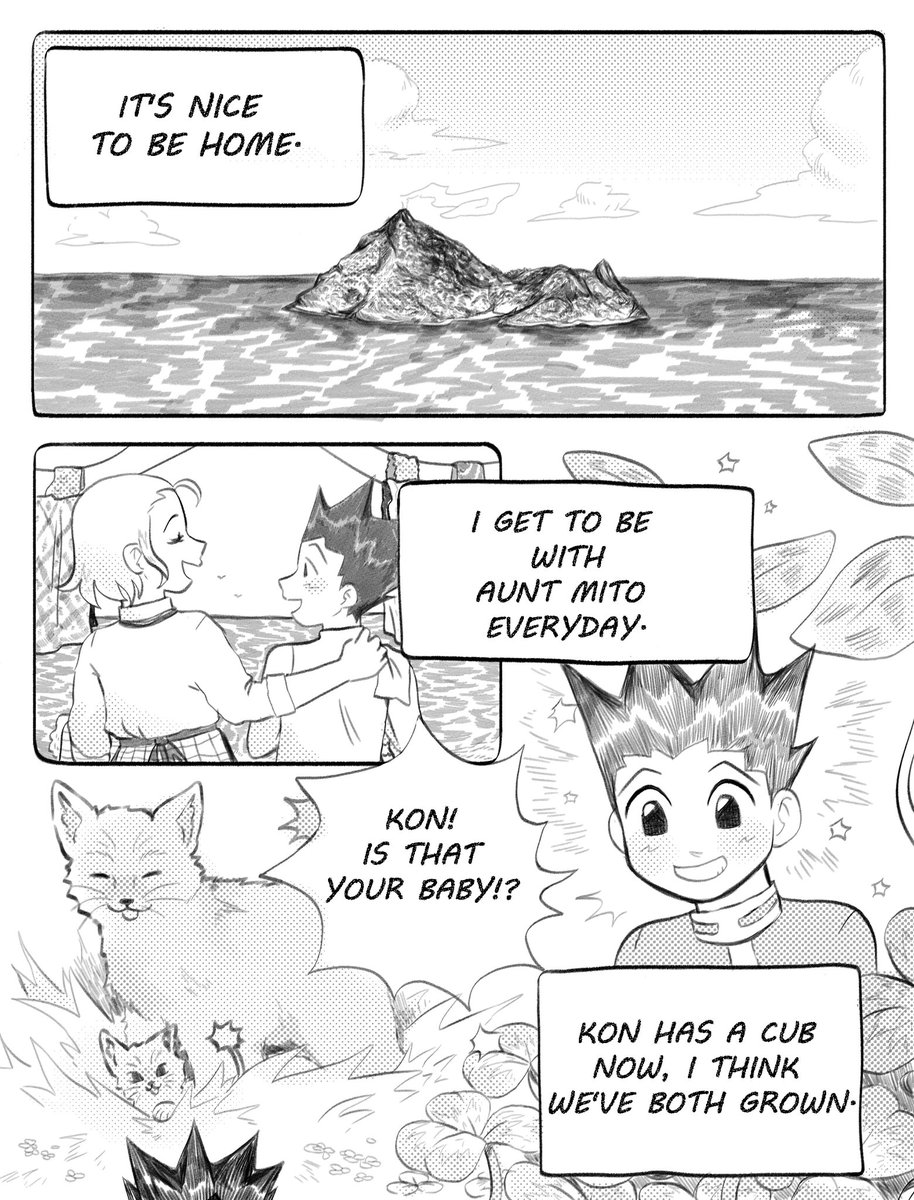 gachahugs's tweet photo. comic about gons thoughts being back home 1/3 https://t.co/JoHsqylrCF