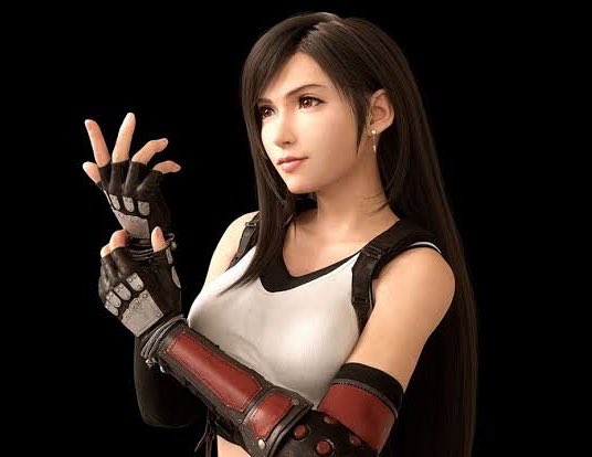 aitaikimochi's tweet photo. There is a staff comment from Character Modeling Director Saeki about Tifa’s design that Nomura had the team revise her design through trial and error to get it perfect. Her hair has an ash tint, which was chosen from over 20 different colors patterns!

#FF7RMUltimania https://t.co/DurghK8ZQV