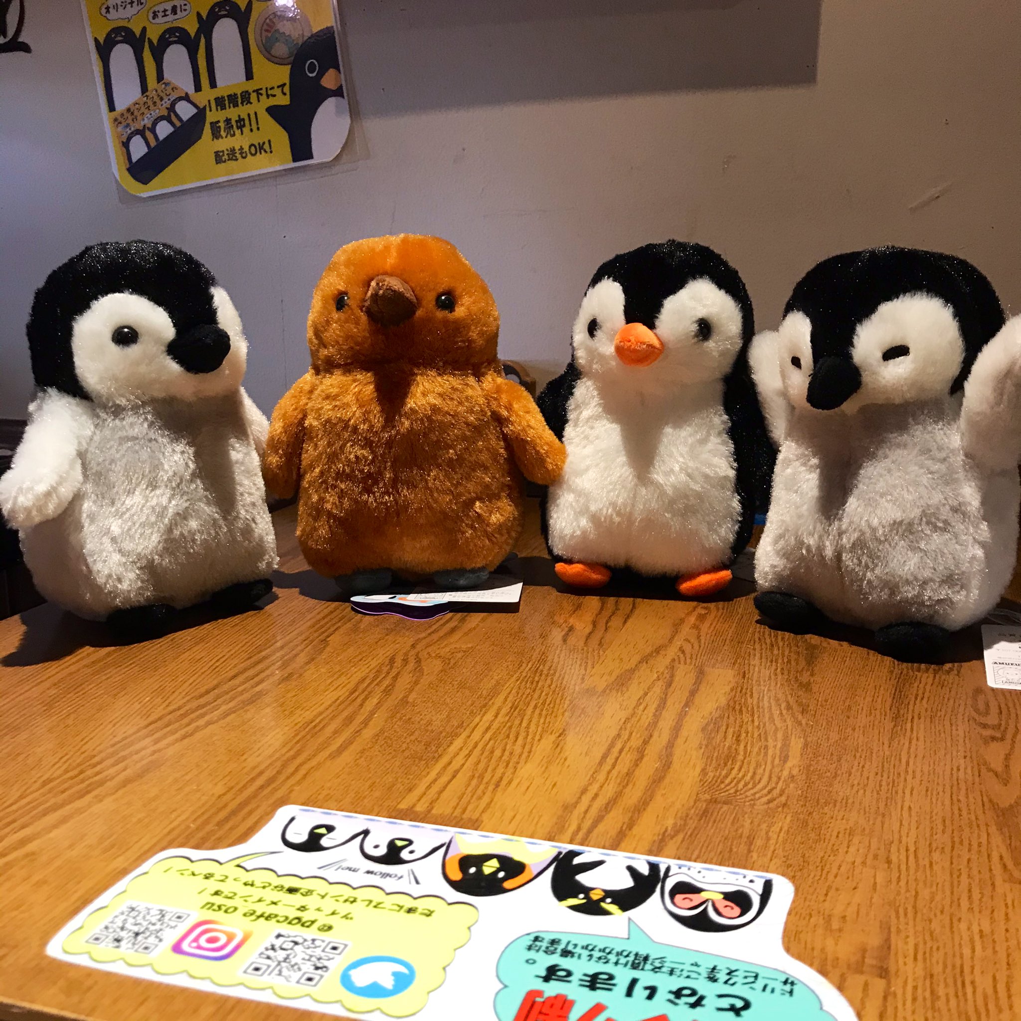 ট ইট র ペンギンカフェ名古屋 大須 Pgカフェ ぬいぐるみの販売はあまりしないのですか好評であれば嬉しいです
