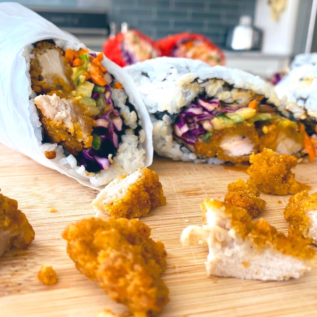 ineedasing's tweet image. 📍Newark, CA. NOW INTRODUCING THE SUSHIRRITO! Taking orders now! Check out @ineedaroll on ig for more details!🍣🌯