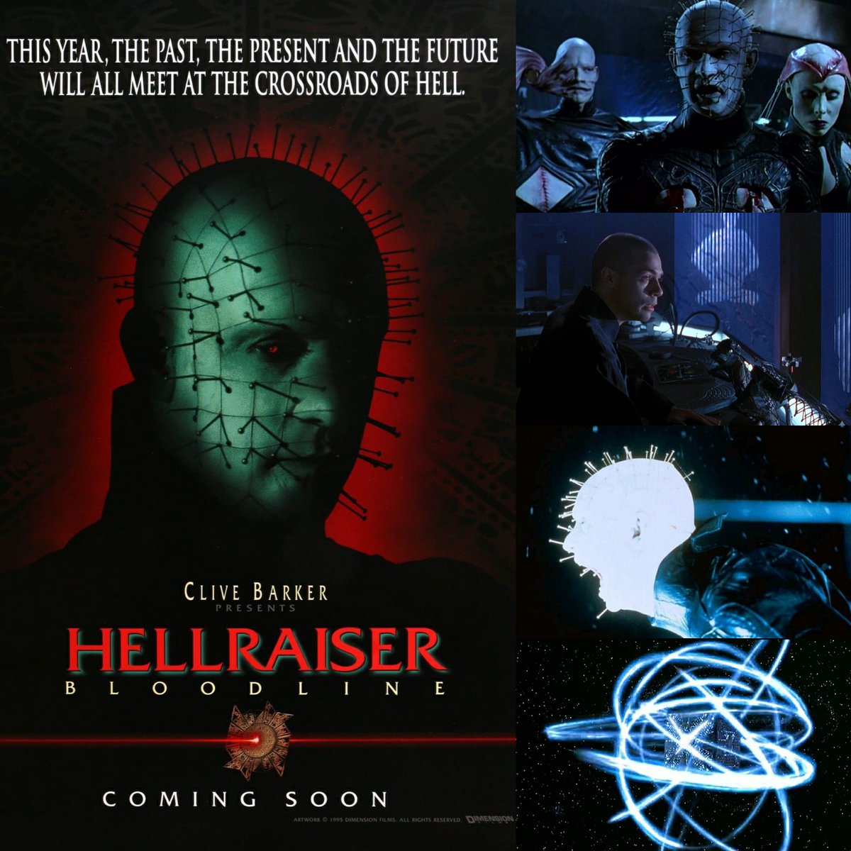 Day 27 - Hellraiser: Bloodline (1996)

#HellraiserBloodline #KevinYagher #JoeChappelle #BruceRamsay #ValentinaVargas #KimMyers #AdamScott #ChristineHarnos #CliveBarker #FutureFrights #31DaysOfFear #31DaysOfHorror #31DaysOfHalloween #ScaryMovieMarathon  #SpookySeason