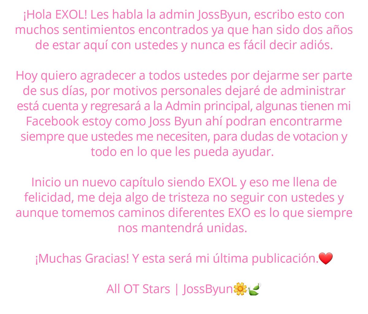 EXOCBXMX's tweet photo. ¡Gracias infinitas! ❤🥺 https://t.co/vvn2p6lFB1