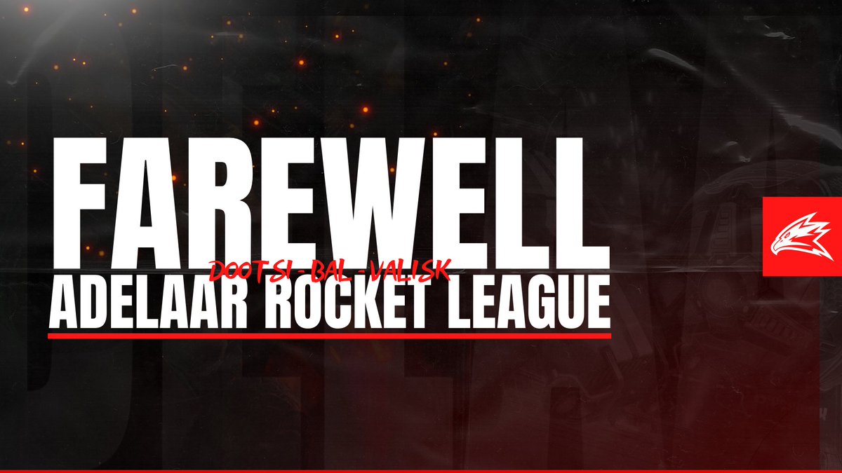 AdelaarGG's tweet photo. It is with a heavy heart that we announce the departure of our @RLEsports roster...

This roster has shown so much growth and potential during the last 2 months and we truly hope they find a good home.

Farewell 👋

🚗 @DootsiRL 
🚗 @Bal__RL 
🚗 @ValiskRL 

#FlyHigh | 🦅 https://t.co/oGpDlqOkvA