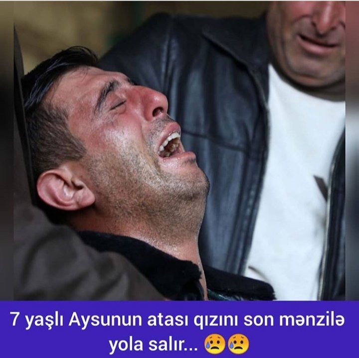 camilaramazanli's tweet photo. Əgər mənnən bir atanın ən ağrılı gününü soruşsalar: "Bədəni parçalanmış övladını əllərinnən yiğıb o soyuq yerə aparmaq olduğunu deyərdim".#StopArmeniAggression
#prayforberde #ArmeniaKillsCivilians
#ArmeniaAttacksCivilians
#ChildKillerArmenia https://t.co/RstwfHz2Or