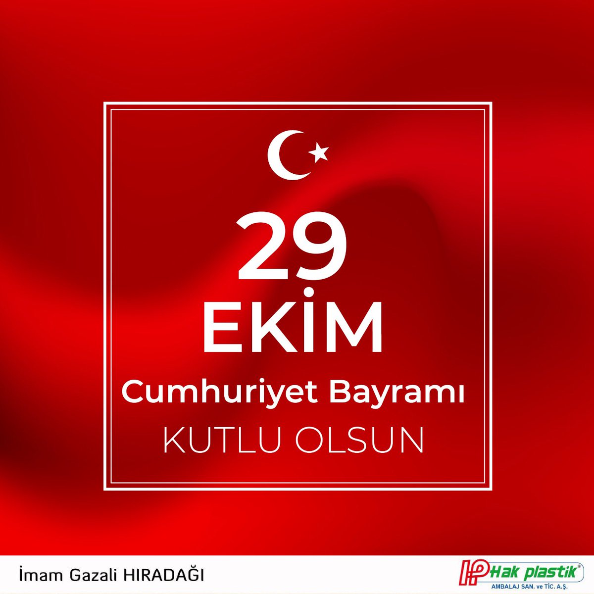 29 EKİM CUMHURİYET BAYRAMI KUTLU OLSUN.