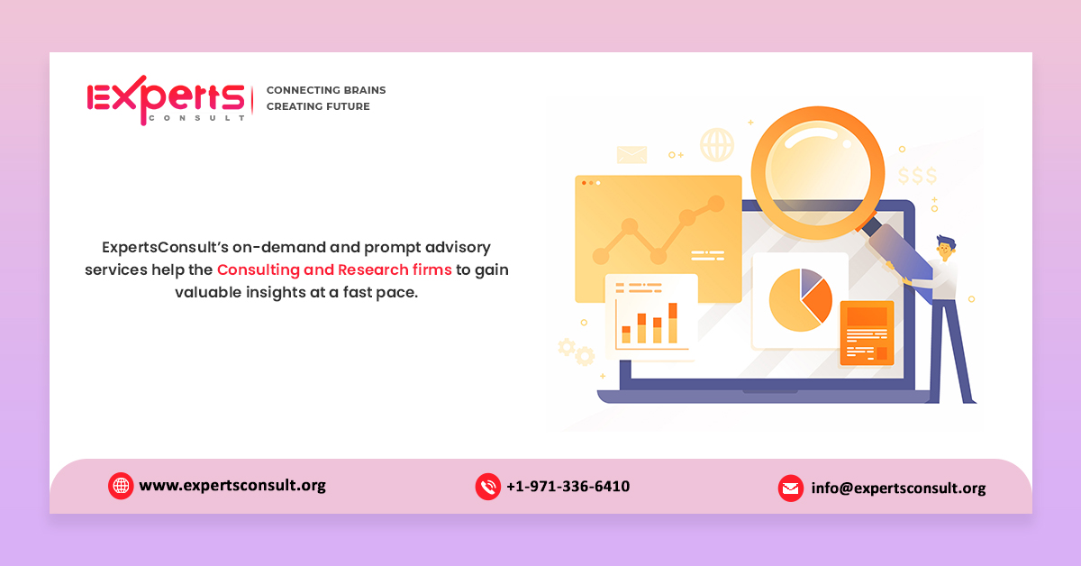 ExpertsConsults's tweet image. The industry #experts of ExpertsConsult are well-versed in providing on-demand and prompt advisory services to its Consulting and #Research firms.
Connect with ExpertsConsult to gain growth at a fast pace.
Visit us - bit.ly/3ealq7J

#consultation #advisory #business