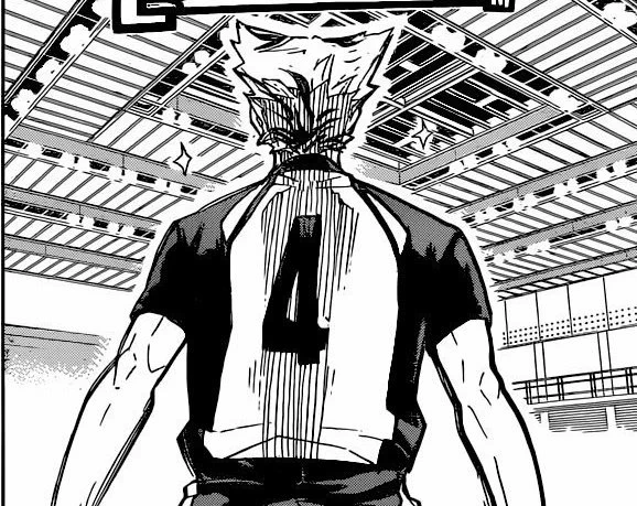 good night to bokuto's back 