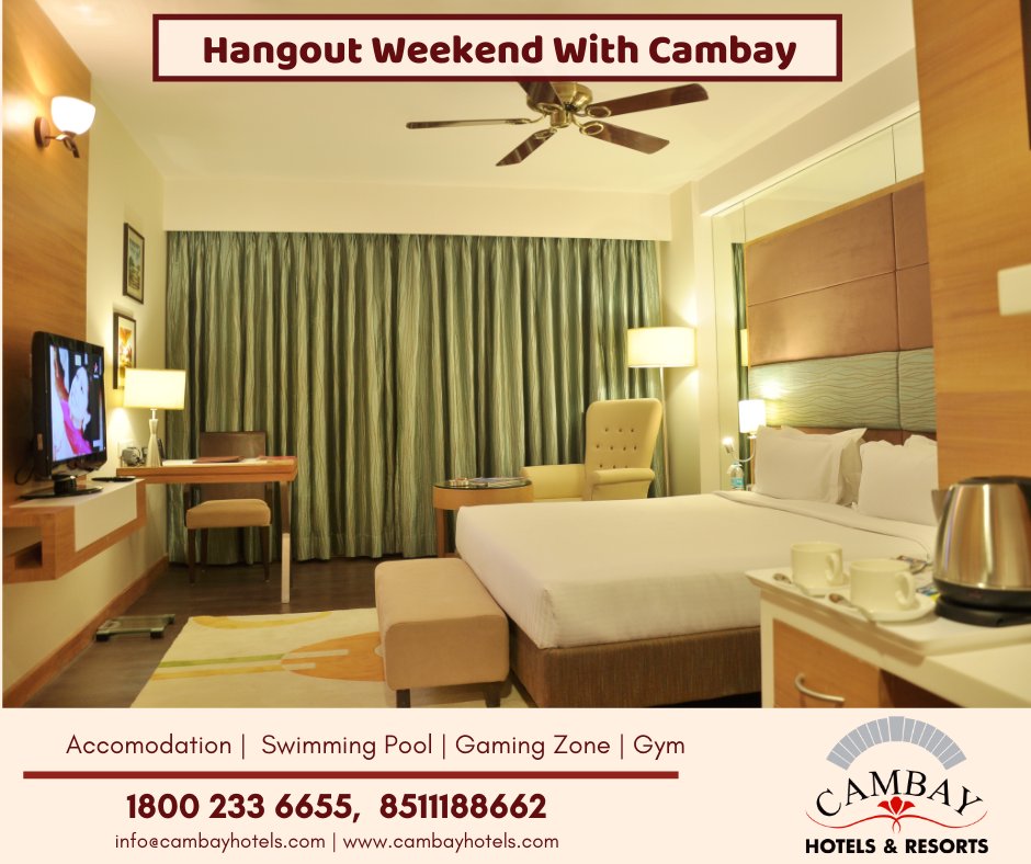 Cambay's tweet photo. Take a break at #CambayHotels and open the door to a plethora of delightful services. From soaking to reminiscing joy by the poolside; the time seems to stand still at Opal.

Visit here: https://t.co/Ek7YzRSKQF https://t.co/L1pcXCVhFq