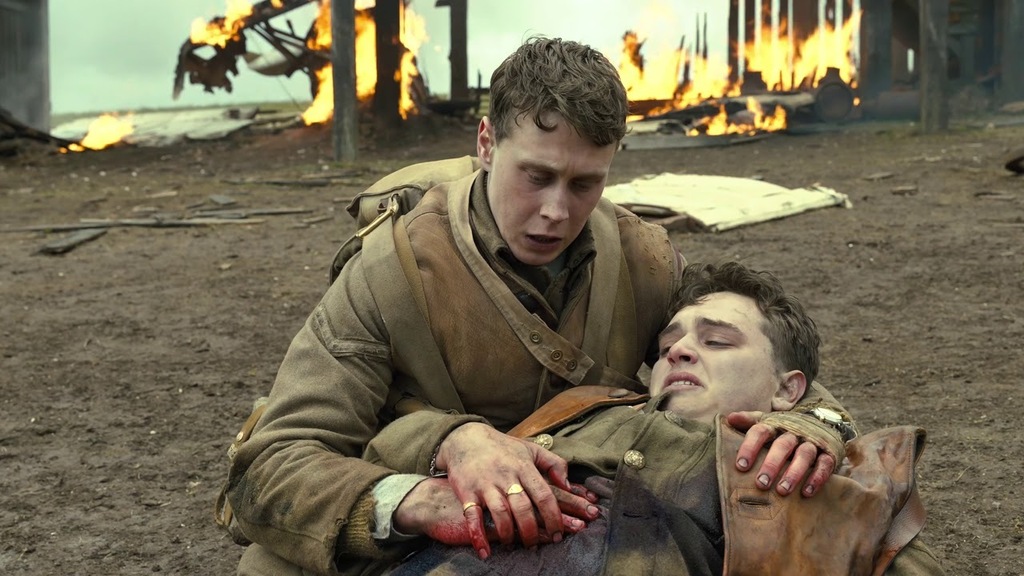 Movie Details در توییتر &quot;In 1917 (2019) a character&#39;s face turns pale while bleeding out on camera after being stabbed. This was done without the use of special effects or makeup. During
