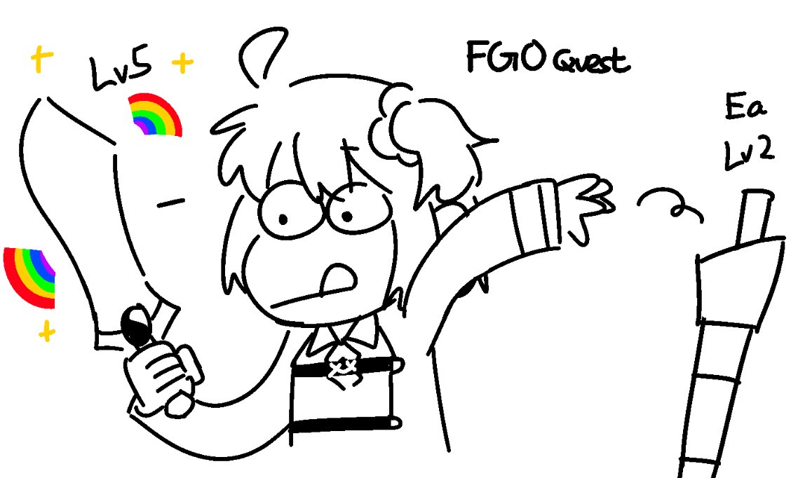 more 2019 #FGO doodles 