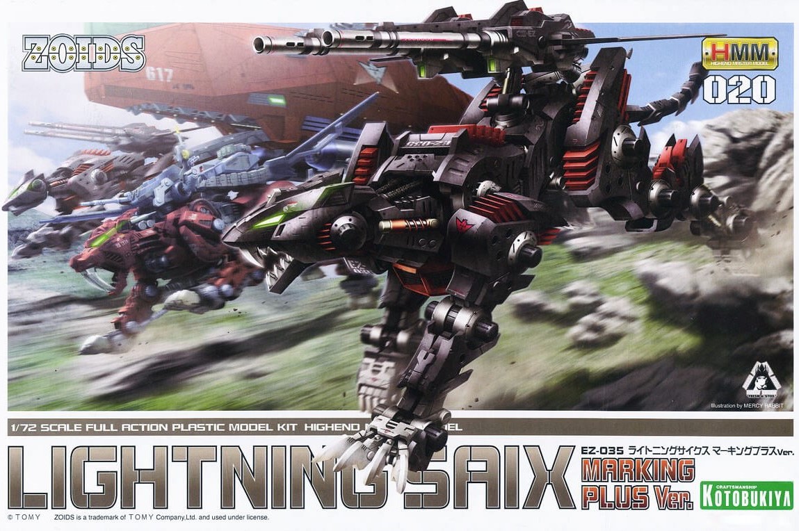 Otaku_mart's tweet photo. 🐈Product Spotlight🐈
➡️ #LightningSaix (Marking Plus ver.)
#Kotobukiya brings us the newest from their “#Zoids” line with the EZ-035 Lightning Saix Marking Plus Version!
Just in and shipping now at #Otakumart!↙️
https://t.co/DPLV7TFweb https://t.co/odvbdSQaXz